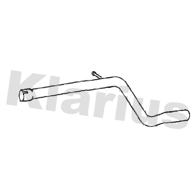 Klarius Centre Pipe Rear fits Skoda Octavia III 2012-2020 1.6