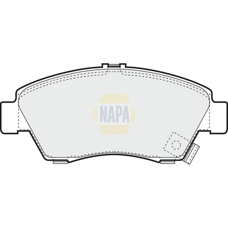 NAPA Front Brake Pad Set NBP1195