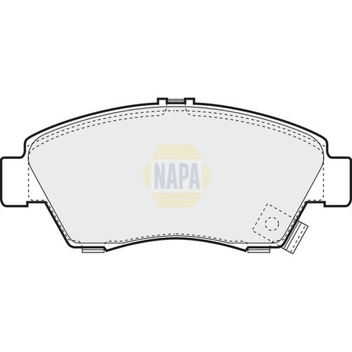 NAPA Front Brake Pad Set NBP1195