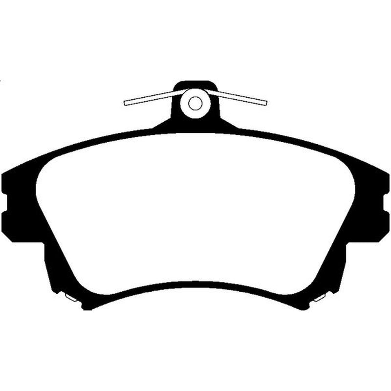 Abtex Front Brake Pad Set fits Mitsubishi Carisma 1995-2006 1.3 1.6 1.8 1.9