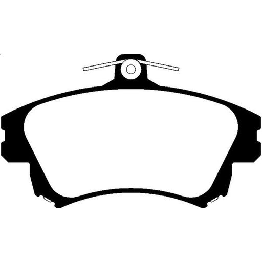 Abtex Front Brake Pad Set fits Mitsubishi Carisma 1995-2006 1.3 1.6 1.8 1.9