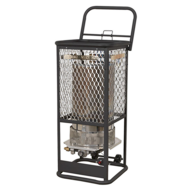 Sealey Space Warmer Industrial Propane Heater 125,000Btu/hr LPH125 Sealey  - Dynamic Drive