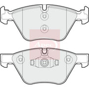 Apec Front Brake Pad Set fits BMW 1 2005-2013