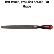 Teng Tools Hand File 250mm Half round Teng Tools - Dynamic Drive