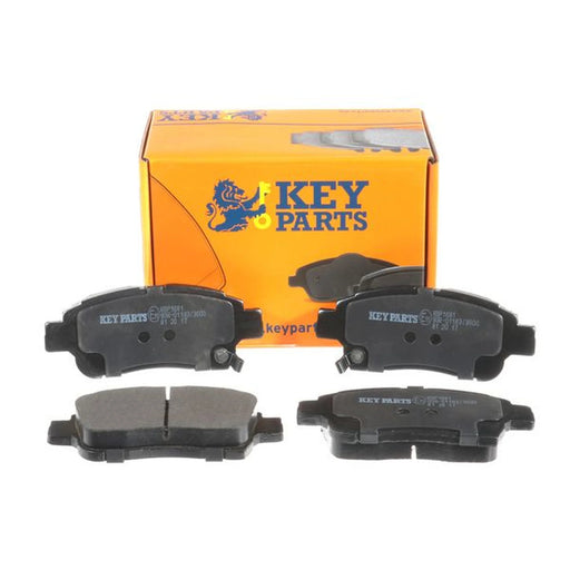 Key Parts 4 x Front Brake Pad Set fits Toyota Yaris Verso 2000-2005 1.4