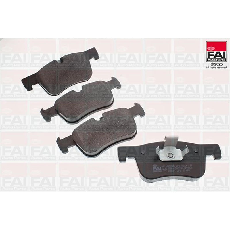 FAI Front Brake Pad Set fits BMW 1 Sports Hatch 2011-2019
