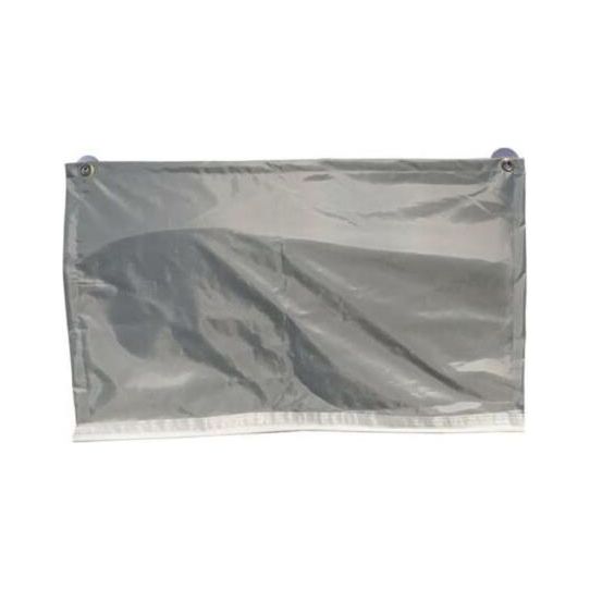 Single Wheel Arch Grey Cover Kit Awning Skirt c/w Suckers Caravan Motorhome PLS  - Dynamic Drive