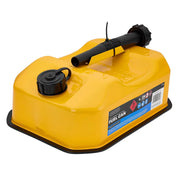 Draper Flat Steel Fuel Can, 5L, Yellow
