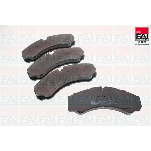 FAI Rear Brake Solid Discs & Pads fits Renault Master Pro 2004-2010