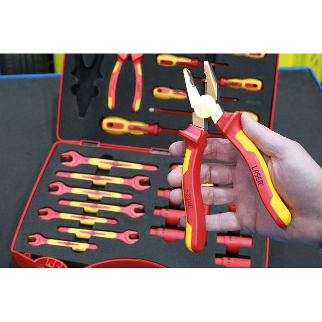 Laser Spark Resistant Fully Insulated Tool Kit 24pc 8509 Laser - Dynamic Drive