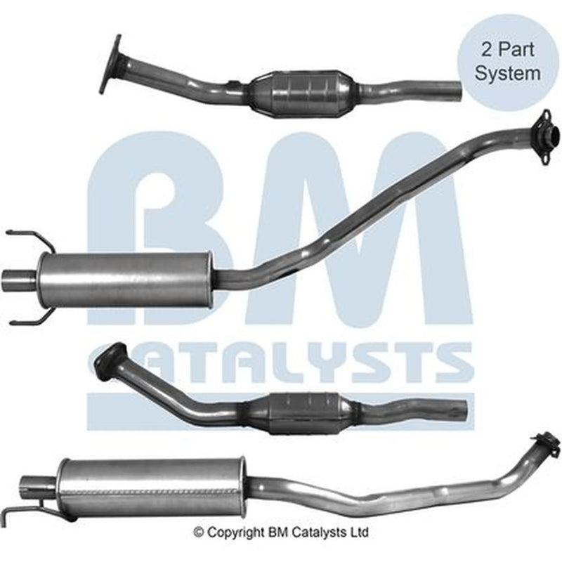 BM Catalysts Homologated Petrol Cat fits Toyota Corolla 2001-2007 1.4 1.6