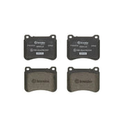 Brembo 4 x Front Brake Pad Set fits Mercedes-Benz C-Class 2000-2008