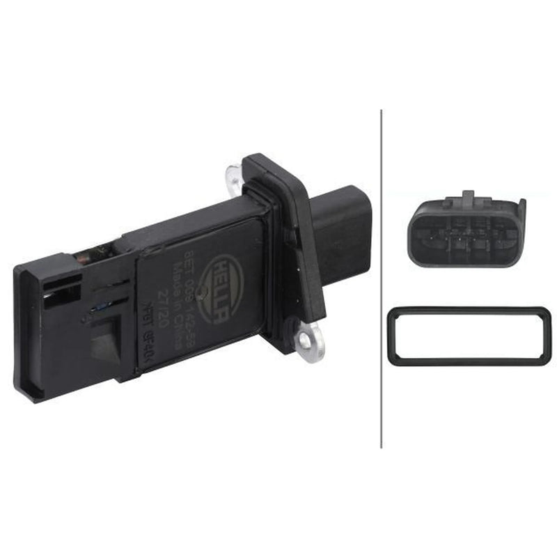 Hella MAF Sensor (Mass Air Flow) fits Ford B-Max 2012-2017 1.6