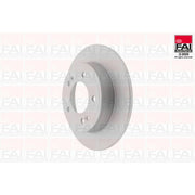 FAI Rear Brake Solid Discs & Pads fits Hyundai Kona 2017-2023 1.0 1.6