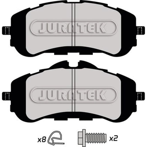 Juratek Front Brake Pad Set fits Citroën Berlingo 2018-2019 1.2 1.5 1.6