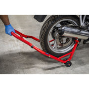 Sealey Universal Rear Paddock Stand with Rubber Supports RPS2KD Sealey - Dynamic Drive