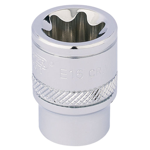 Draper TX-STAR Socket, 3/8" Sq. Dr., E16 34204 Draper - Dynamic Drive