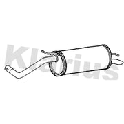 Klarius Box With Tail Pipe Rear fits Seat Ibiza 2006-2015 1.2
