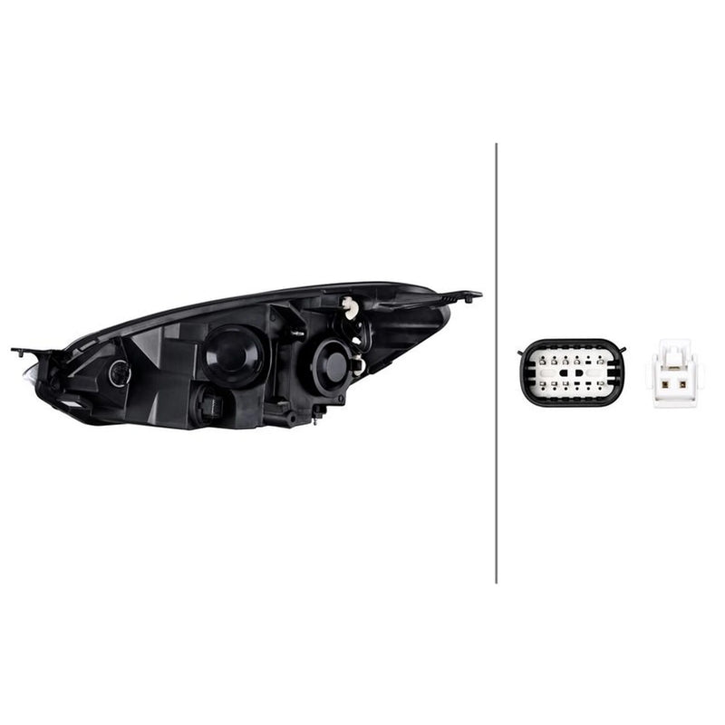 Hella Headlight Headlamp PY21W Right 1LG 354 857-121