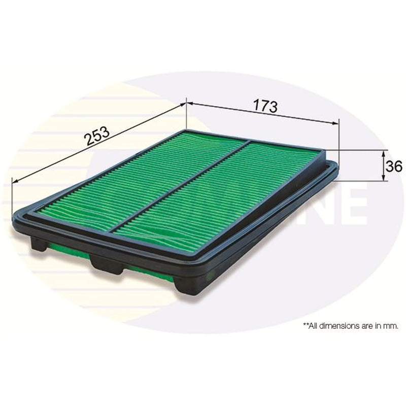 Comline Engine Air Filter fits Nissan Qashqai II 2013-2015 1.2 1.5 1.6 2.0