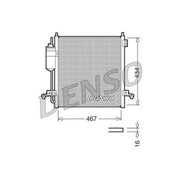Denso Air Conditioning Condenser DCN45001