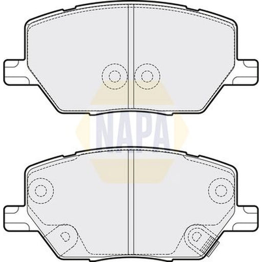 NAPA Front Brake Pad Set NBP1626