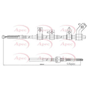 Apec Handbrake Cable Right Rear CAB1303
