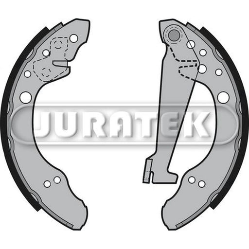 Juratek Brake Shoe Set Axle Kit Rear fits Audi 80 B3 1986-1991 1.6 1.8