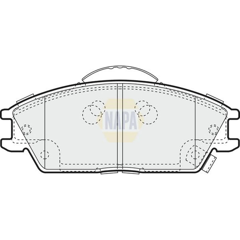NAPA Front Brake Pad Set NBP1228
