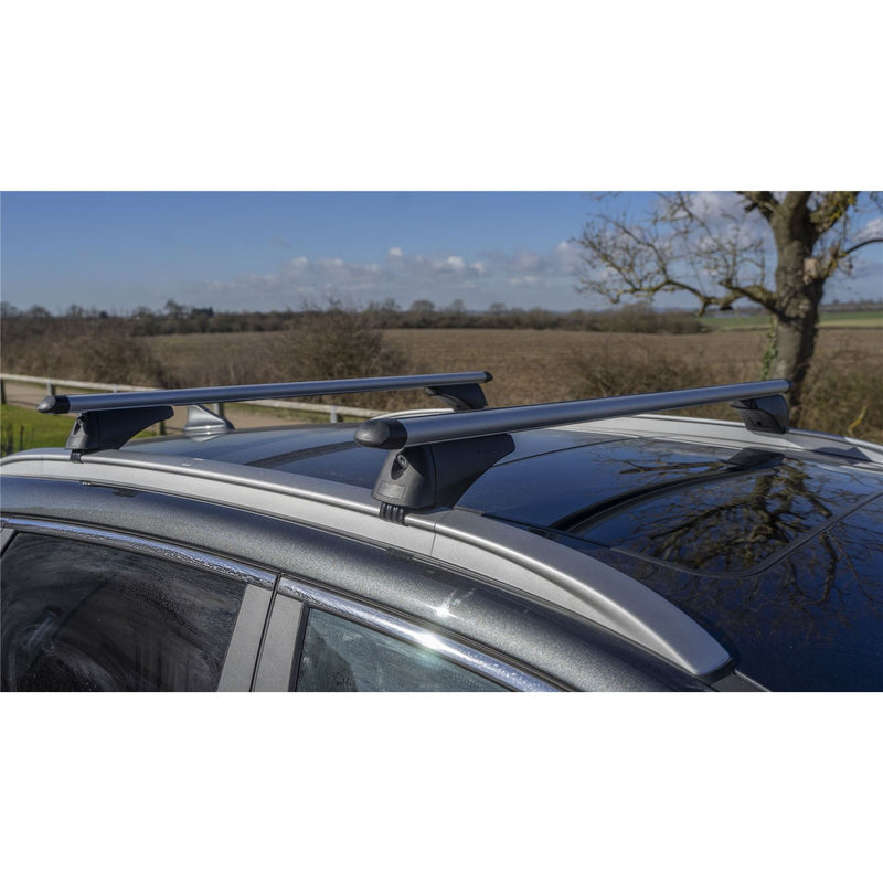 Aluminium Locking Roof Rack Cross Bars fits Zafira 2011-2019 C Tourer Summit  - Dynamic Drive
