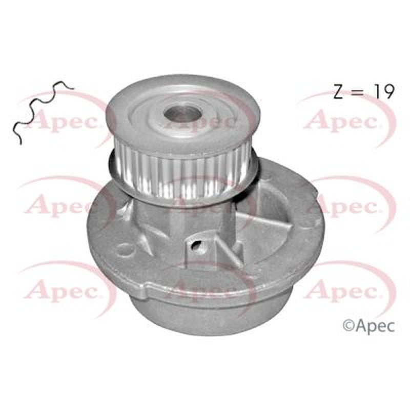 Apec Engine Cooling Water Pump fits Chevrolet Aveo / Kalos 2005-2008 1.2 1.4