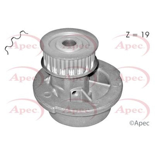 Apec Engine Cooling Water Pump fits Chevrolet Aveo / Kalos 2005-2008 1.2 1.4