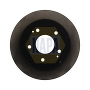 NAPA Rear Brake Solid Discs & Pads fits Ssangyong Korando 2015 on 2.2