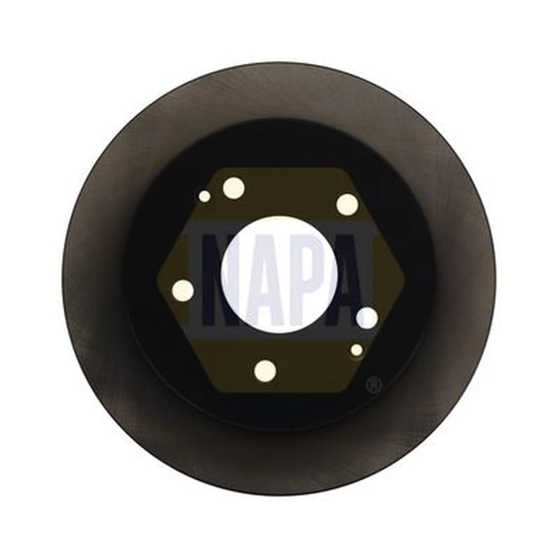 NAPA Rear Brake Solid Discs & Pads fits Ssangyong Korando 2015 on 2.2