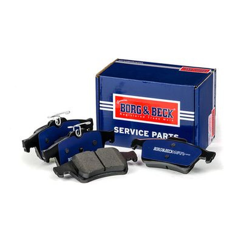 Borg & Beck Front & Rear Brake Discs & Pads fits Mazda 3 2003-2009 1.3 1.6