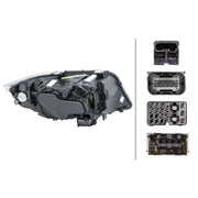 Hella Headlight Headlamp PY21W Left fits BMW 3 2004-2012