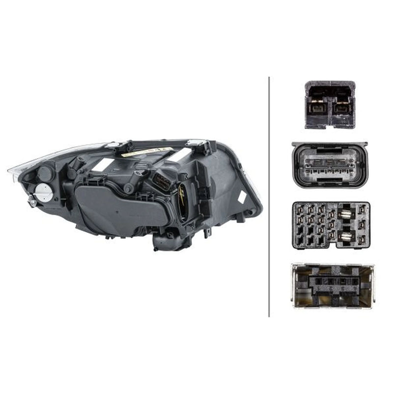 Hella Headlight Headlamp PY21W Left fits BMW 3 2004-2012