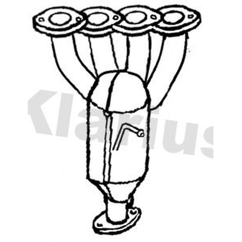 Klarius Catalyst Type Approved fits Hyundai Tucson 2015-2020 1.6