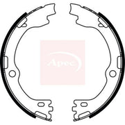 Apec Parking Brake Shoe Set fits Kia Sorento III 2015-2020 2.2