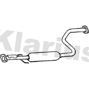 Klarius Box With Centre Pipe Centre fits Rover 45 I 2000-2005 1.4 1.6