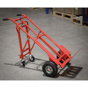 Sealey Sack Truck 3-in-1 with Pneumatic Tyres 250kg Capacity CST989 Sealey - Dynamic Drive