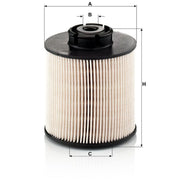 MANN-FILTER Full Service Kit with Air, Oil, Fuel & Cab fits Mercedes-Benz Unimog