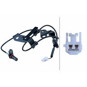 Hella ABS Wheel Speed Sensor Rear 6PU 358 251-621