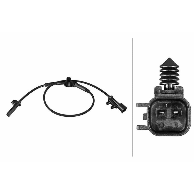 Hella ABS Wheel Speed Sensor Rear fits Tesla Model S 2012-2016