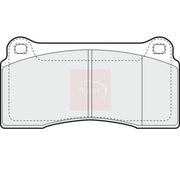 Apec Front Brake Pad Set fits Daimler Daimler Xj 1997-2003 4.0