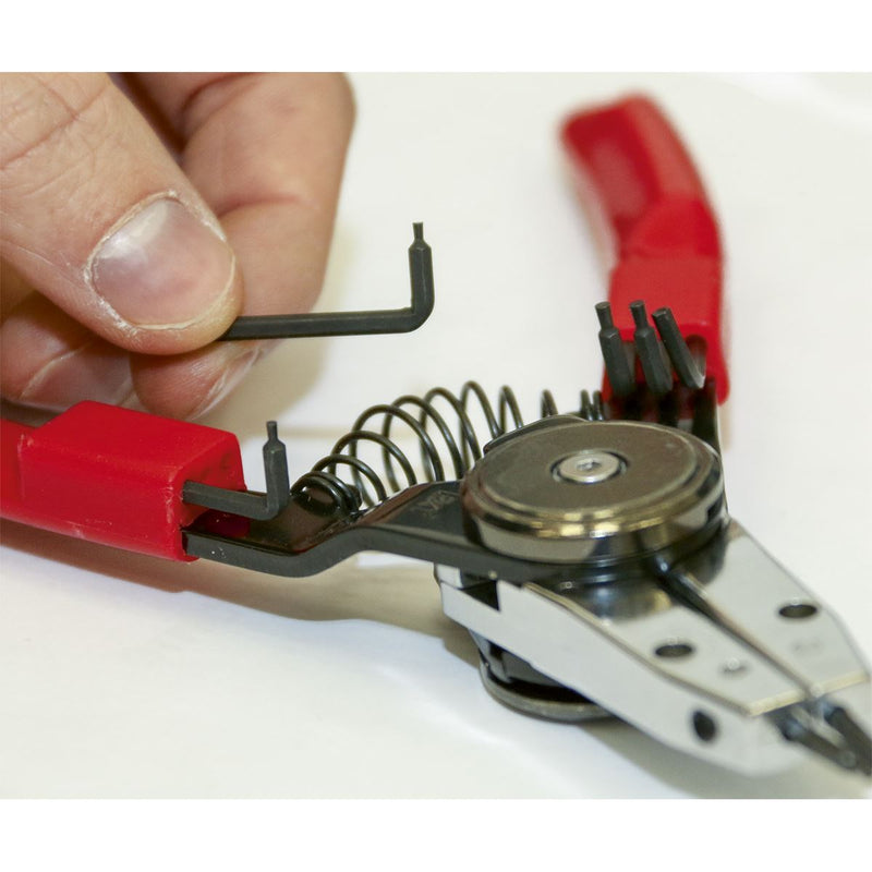 Sealey Circlip Pliers Set Internal/External Quick Change AK8453 Sealey - Dynamic Drive