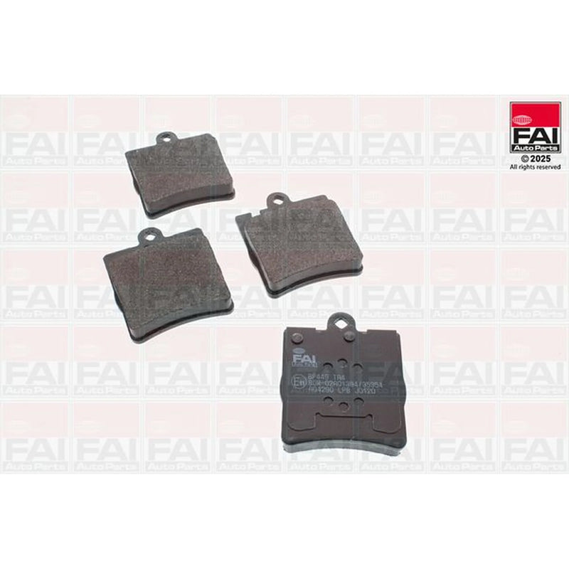 FAI Rear Brake Pad Set fits Mercedes-Benz C-Class 2000-2008