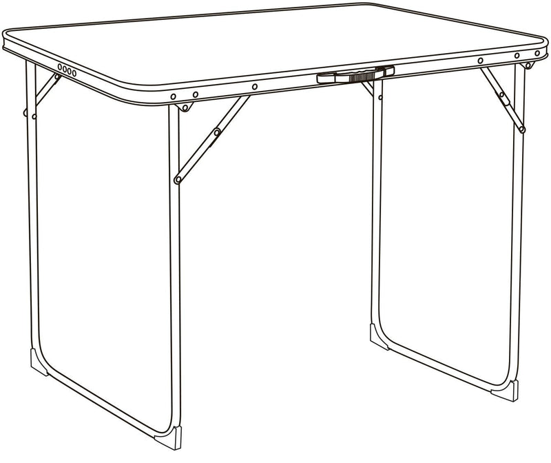 Quest Superlite Shipston Folding Folding Camping Table Quest - Dynamic Drive