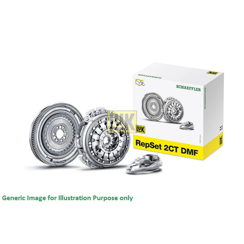 LuK Clutch Kit Set 3pc fits Audi A1 2010-2018 1.6