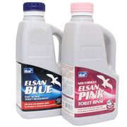 Elsan Blue 1L & Pink 1L Chemical Toilet Cleaner Elsan  - Dynamic Drive